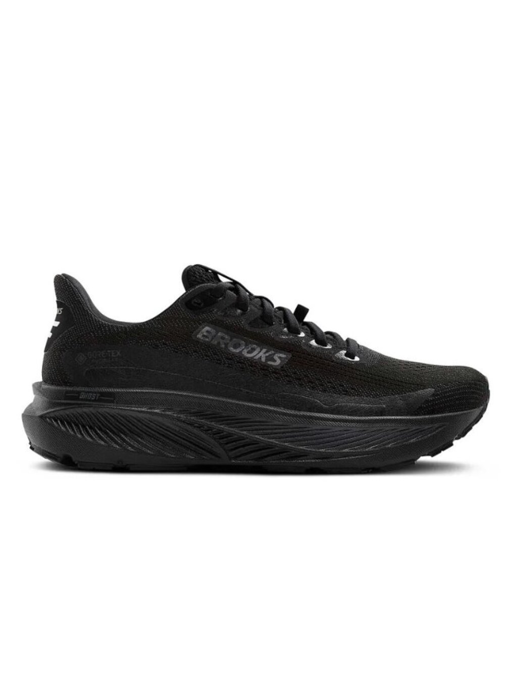 BROOKS Men's Ghost 17 GTX Running Shoes Size 10D in Black/Black